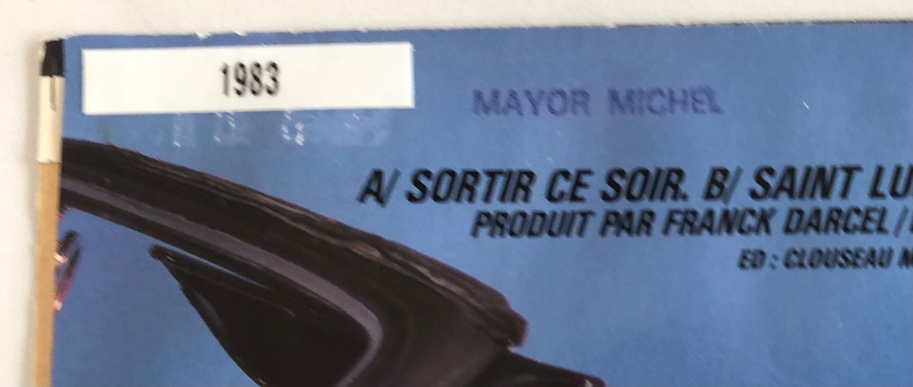 Vinyles: ETIENNE DAHO - SORTIR CE SOIR – D'occasion à Poliez-Pittet par Newtown-Records 3