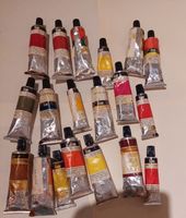 Sax Colours, 19 Farbtuben, die meisten noch schön weich