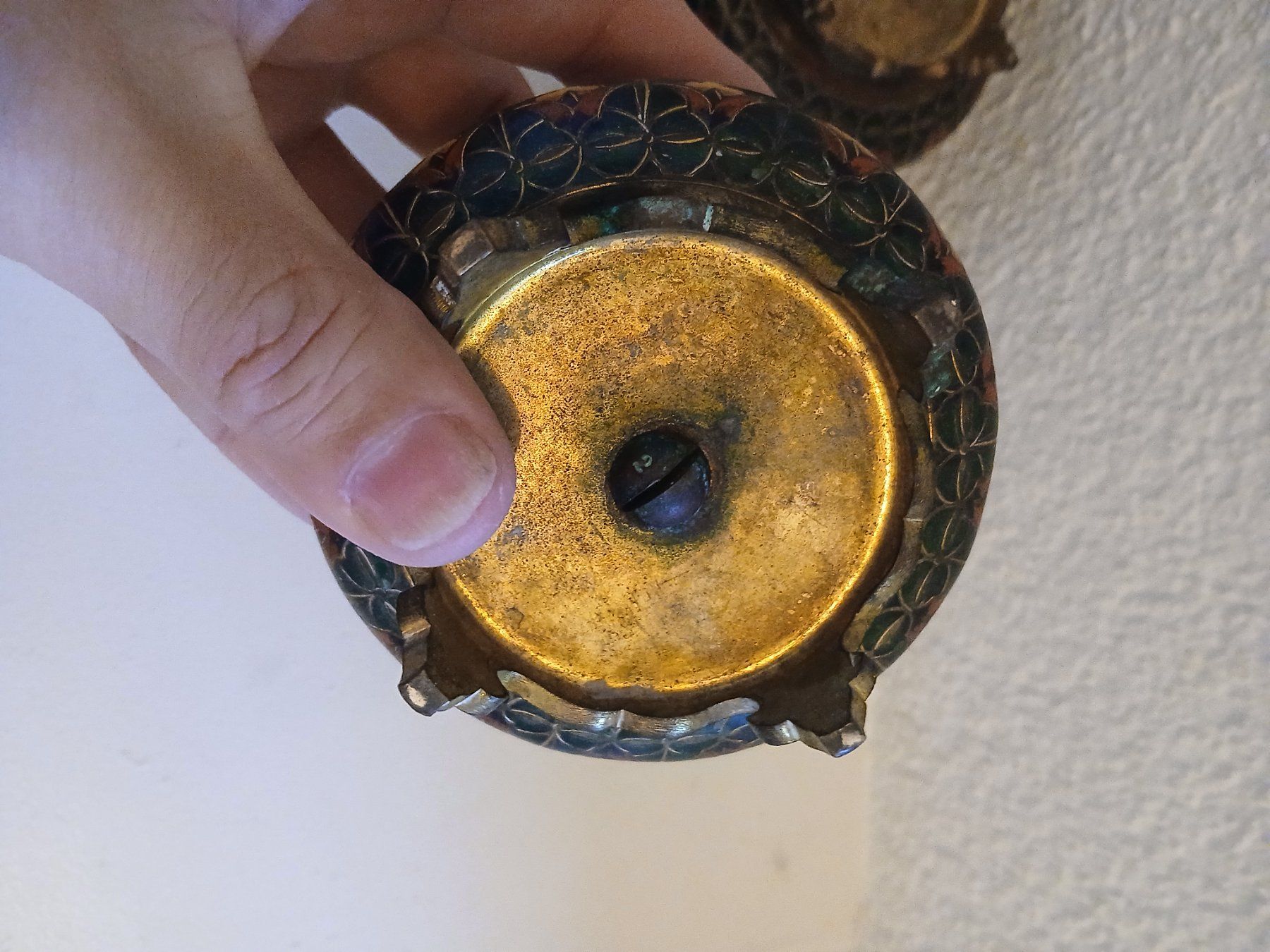 Tutte le decorazioni: paire de pots bronze et cloisonné – Usato da Genève venduto da Mamaison2026 7
