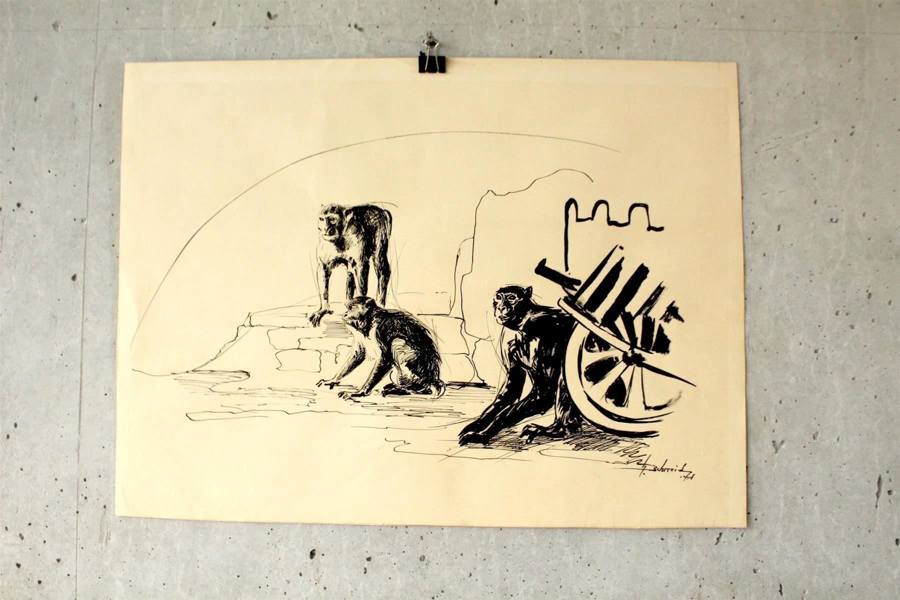 Grafica & Litografie: H. SCHMID (Schweiz, 20. Jh.) – Usato da Bern venduto da Arting 3