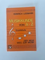 Buch "Musikkunde von A-Z"