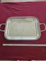 Vintage Silver-Plated Serving Tray - Elegant and Ready!