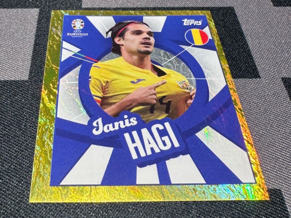 Topps Uefa Euro EM 2024 GOLD ROM PTW Janis Hagi (Neu (gemäss ...