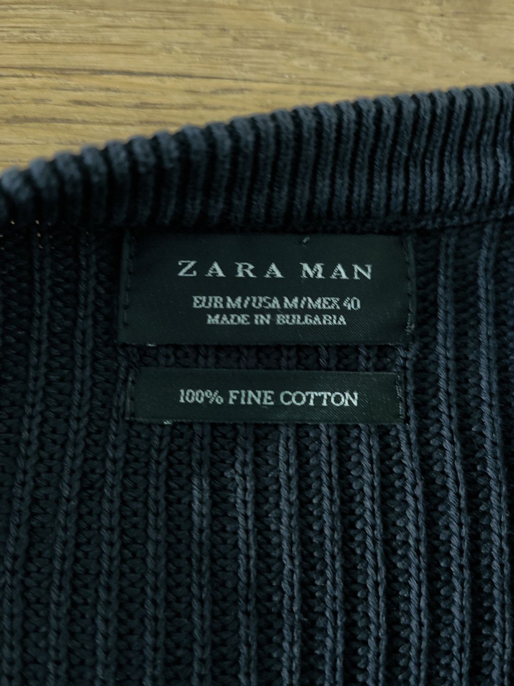 Zara Maglioni & Felpe: Zara Man Pullover Gr. M, schwarz, 100% Baumwolle – Usato da Birmensdorf ZH venduto da LucaToni02 1