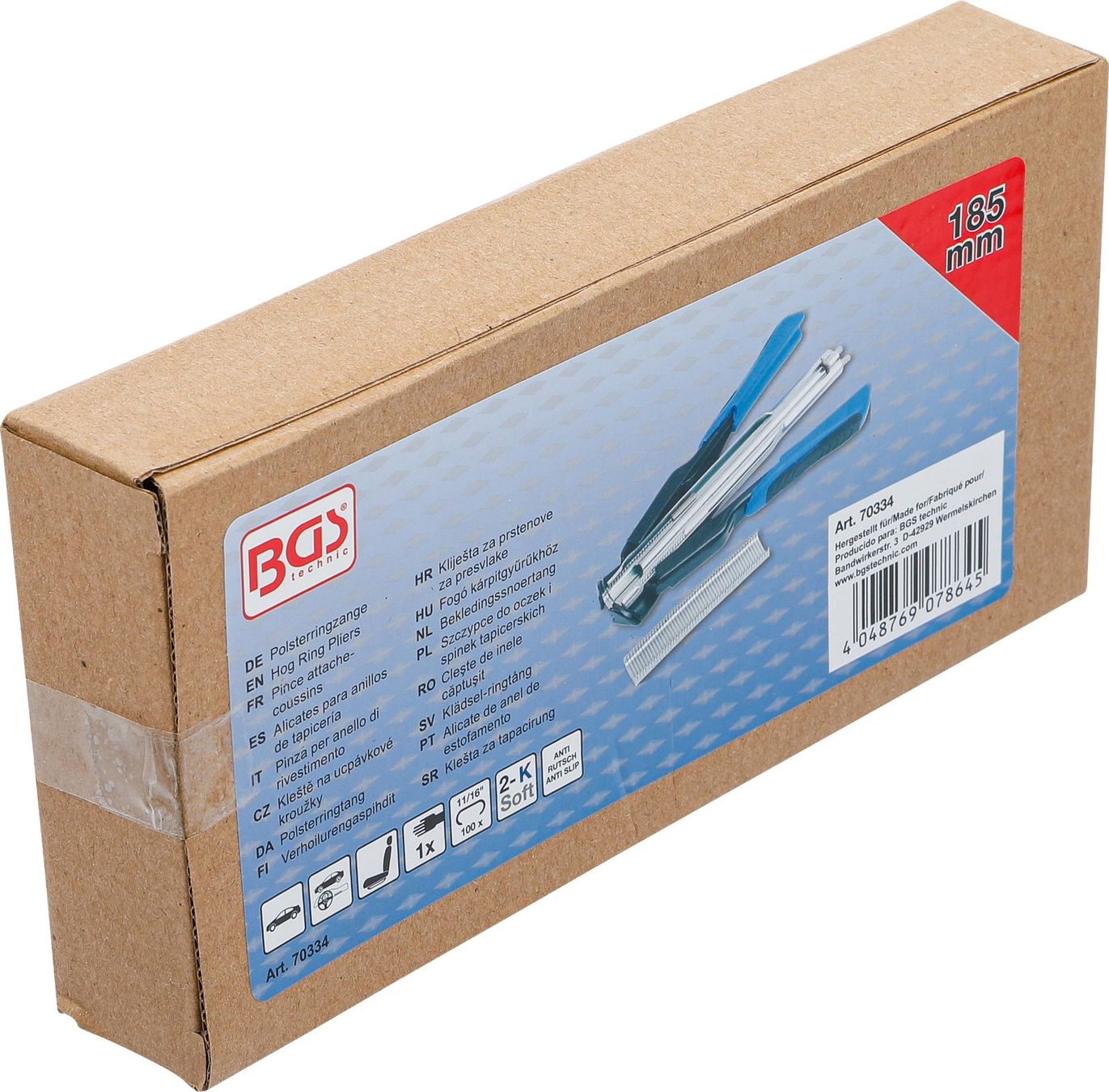 Alle Werkzeuge: Polsterring-/ Zaunringzange, 185 mm – Neu und originalverpackt aus Dietikon von KFZ-Spezialwerkzeuge 4