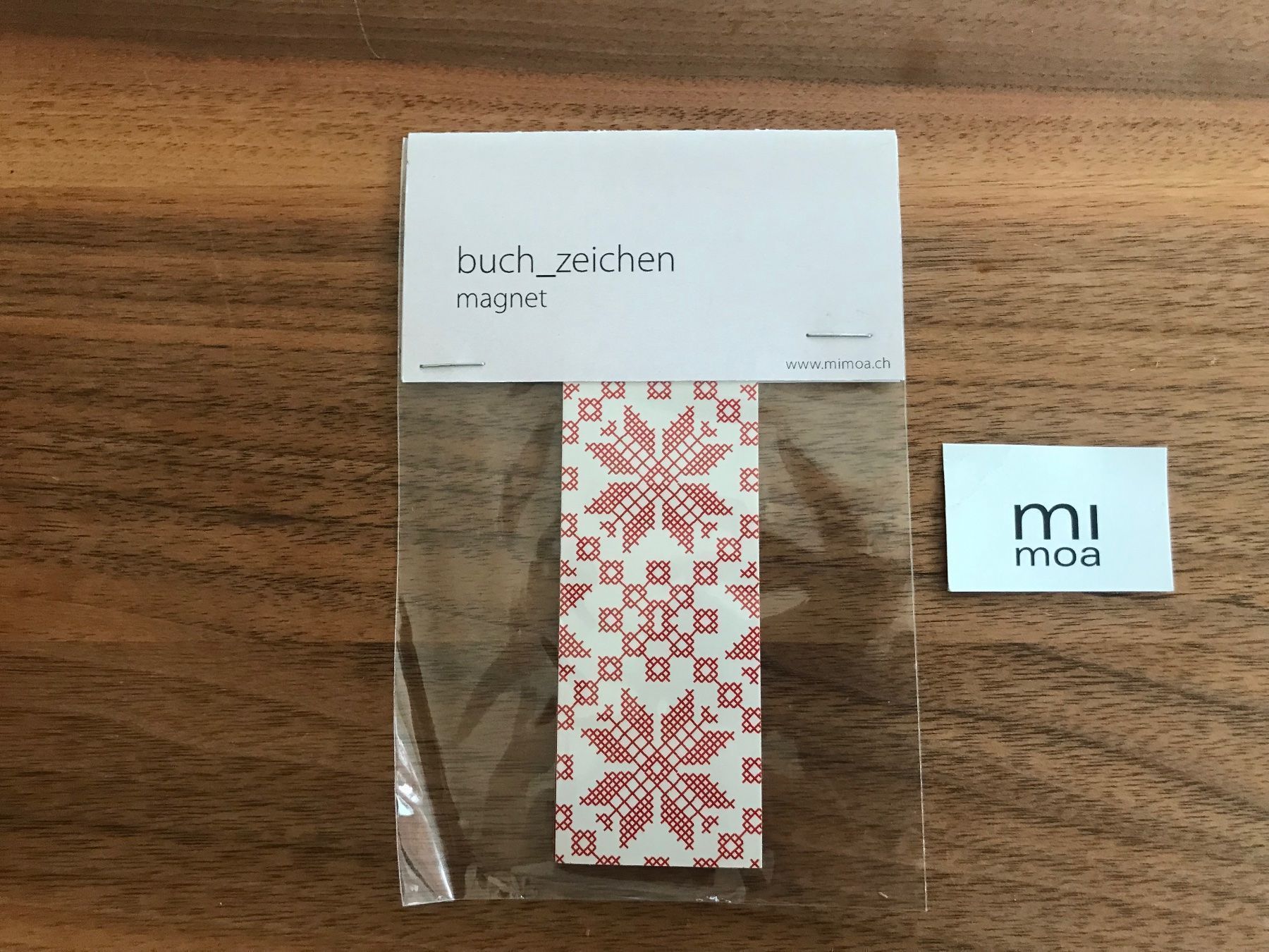 Altre raccolte & rarità: Magnet_Lesezeichen / Buchzeichen mimoa – Nuovo e nell'imballaggio originale da Luzern venduto da HuberRenat