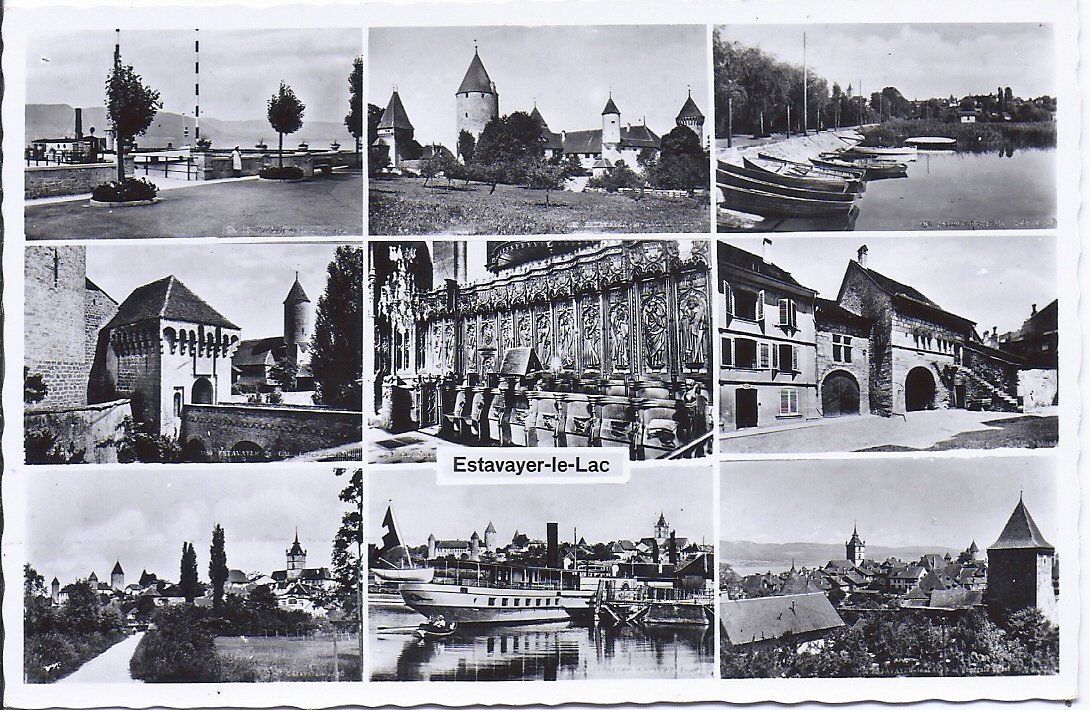 Cartoline postali: ESTAVAYER - LE - LAC, avec 9 vues – Nuovo (secondo la descrizione) da Les Verrières venduto da Scampi0