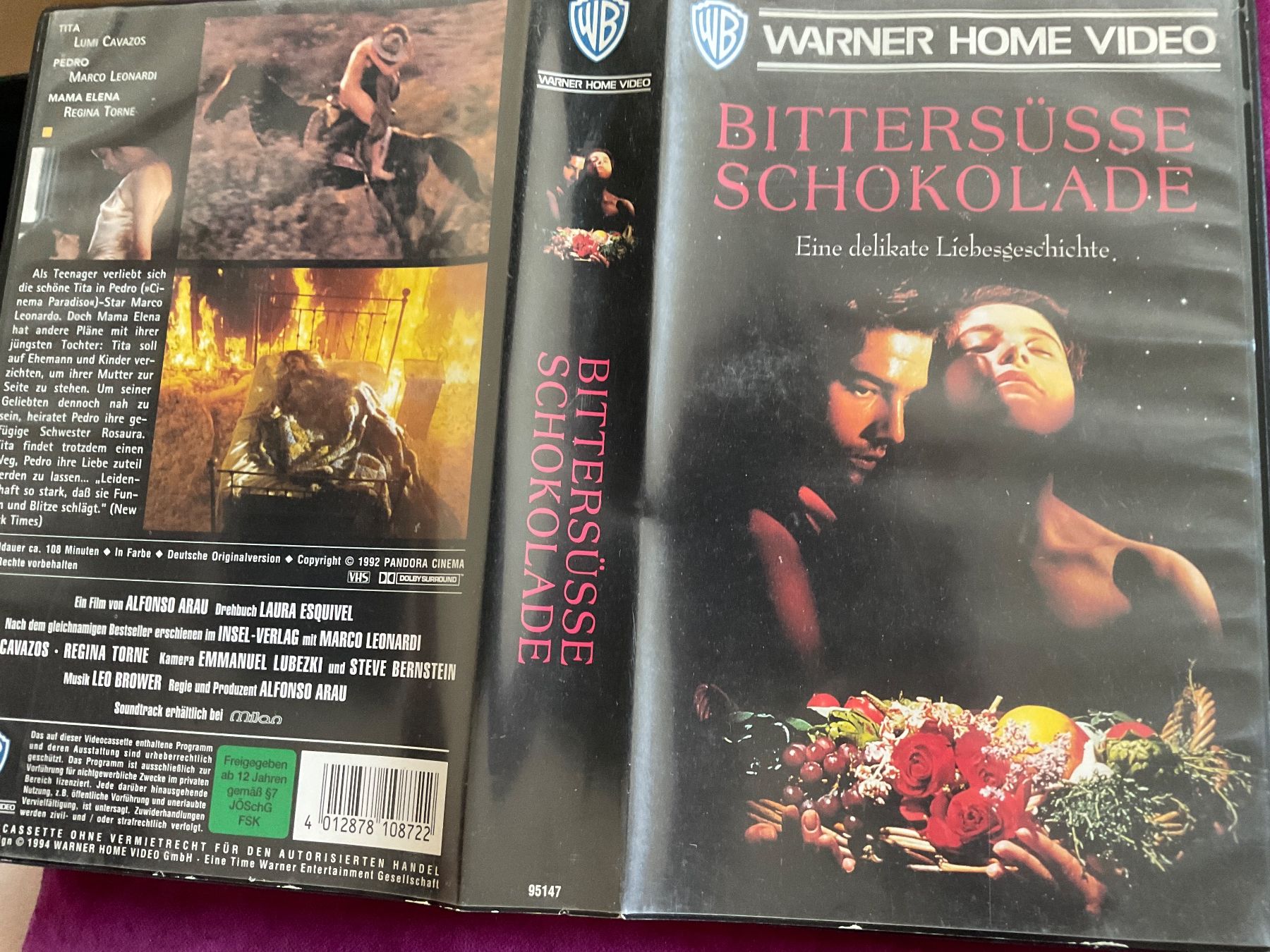 Tutti i VHS: VHS Bittersüsse Schokolade – Usato da Biel/Bienne venduto da heygio
