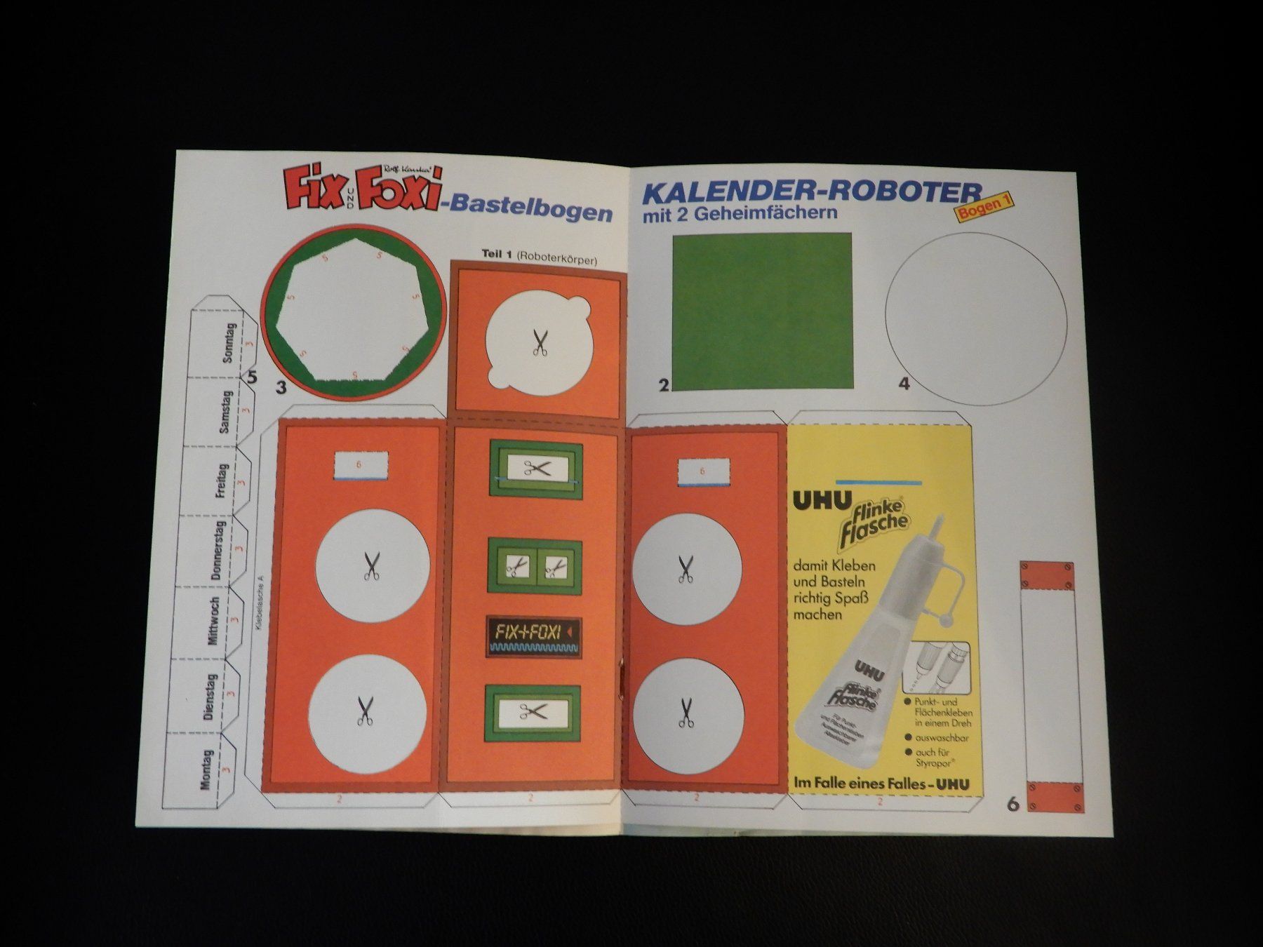 Comics: Fix+Foxi Comic Heft Nr. 1/1987 mit Beilage - Zustand mittel – Gebraucht aus Staufen von Bruneas 2