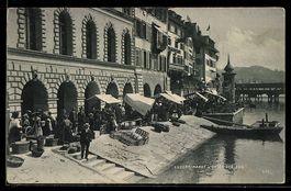 Luzern, Partie am Markt, Unter der Egg
