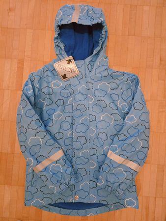 Regenjacke gefüttert, neu, Gr. 122