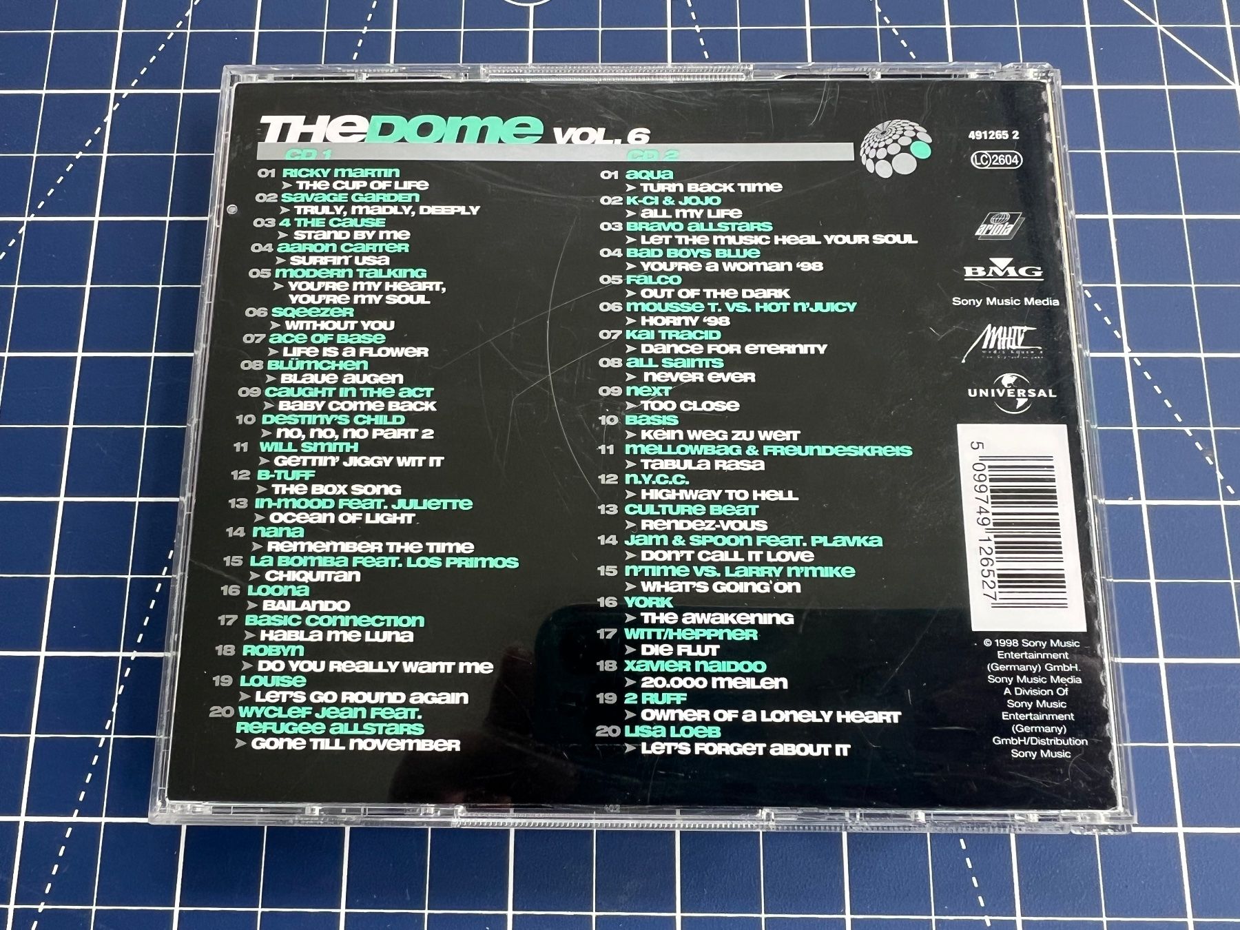 CD: Various – The Dome Vol. 6 – Usato da st.gallen venduto da sophiephie 3