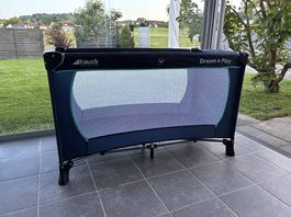 Reisebett Hauck 120x60cm inkl. Matratze und Bezug