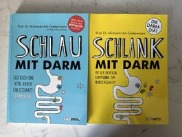 2 Bücher: Dr. Michaela Axt-Gadermann Schlau/schlank mit Darm