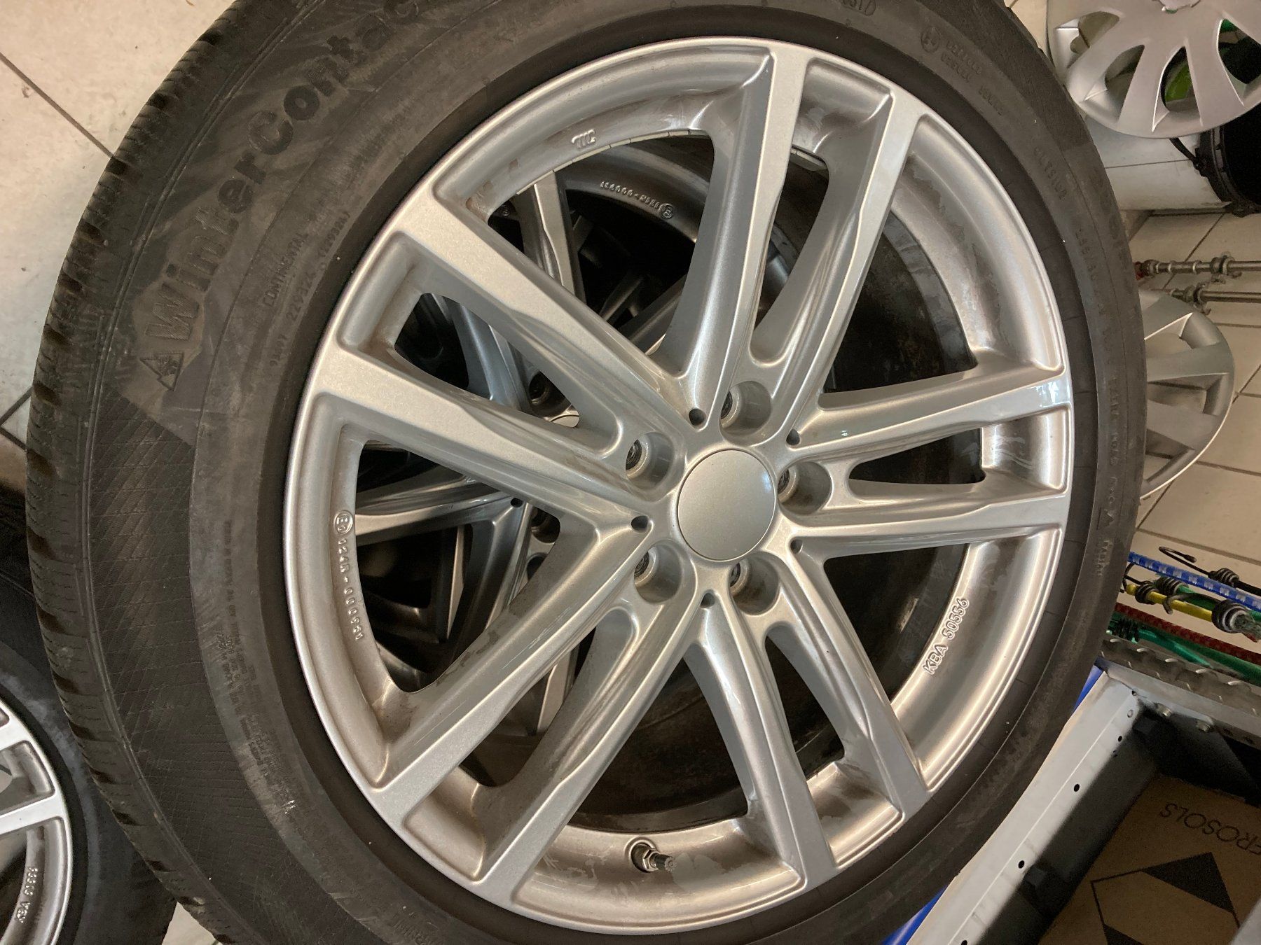 BMW Pneumatici & Ruote complete: BMW X5 Winterräder 255/50R19 – Usato da Cham venduto da WB2223 1