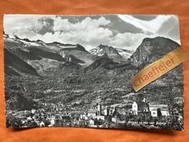 Brigue et vue sur Belalp. Brig
