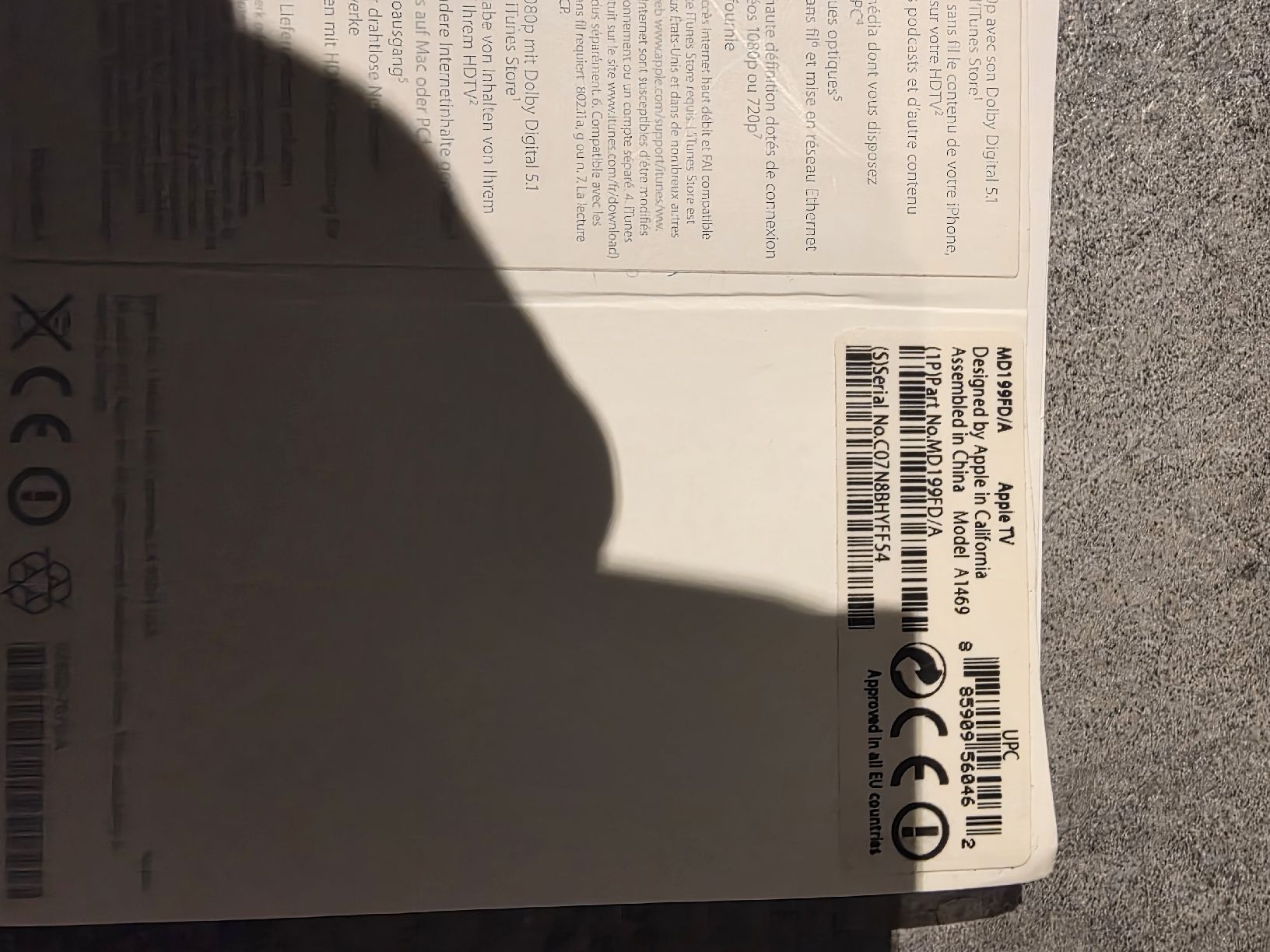 Apple Audio- & Mediensysteme: apple tv 3generation – Gebraucht aus Granges-Paccot von axe_f5cr 2