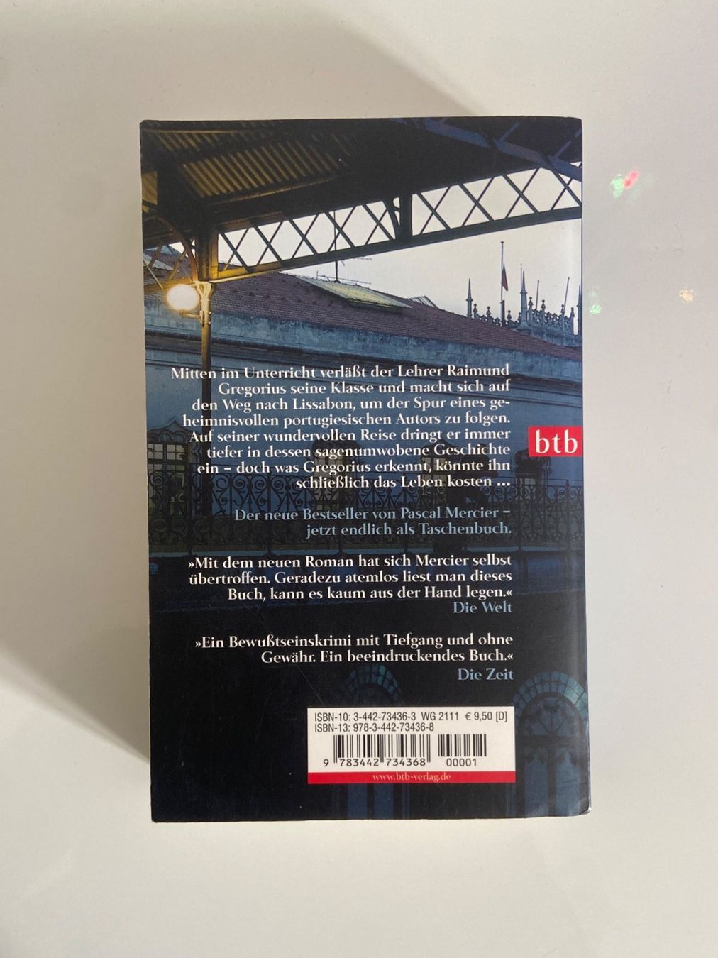Libri: Pascal Mercier - Nachtzug nach Lissabon – Usato da Zürich venduto da dedasiba 1
