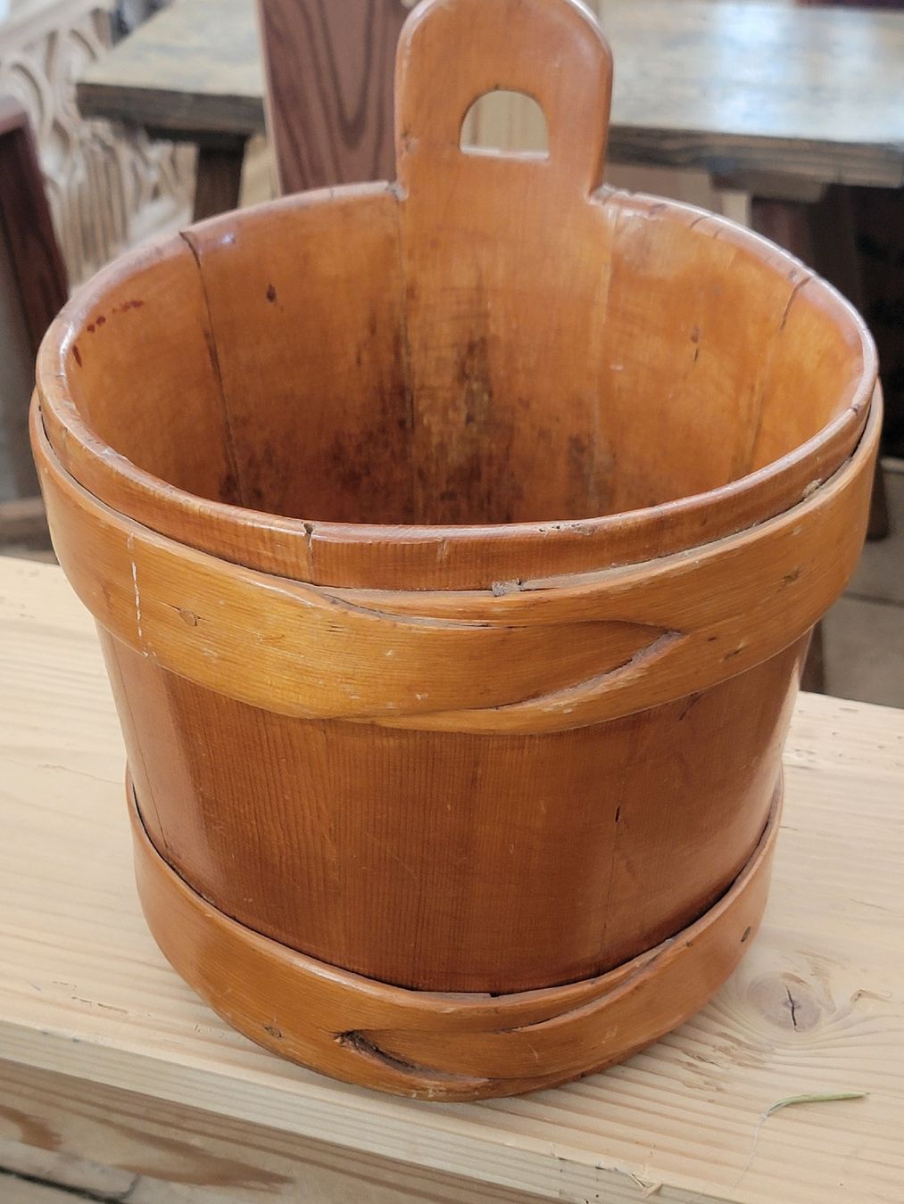 Töpfe: Holzkübeli antik – Gebraucht aus Sils im Domleschg von platin01