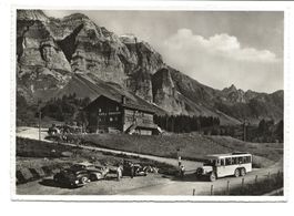 Schwägalp  Hotel Passhöhe (AI) Saurer Postauto - Säntis 1948