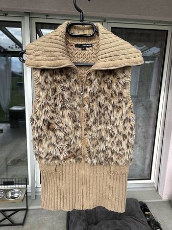 Tally Weijl Gilet mit Kunstfell