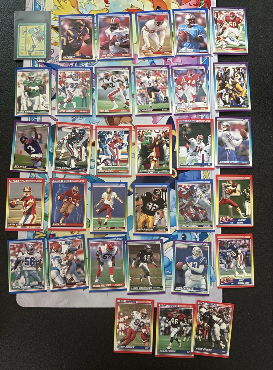 NFL Cartes à collectionner: NFL Score 90 - 30 vintage cards – Neuf (Voir description) à Uvrier par sauma85