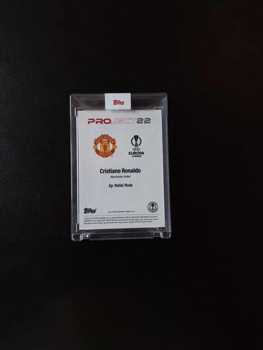 Topps Sammelbilder & Trading cards: Cristiano Ronaldo Project22 Topps – Neu und originalverpackt aus Wängi von wasad 1