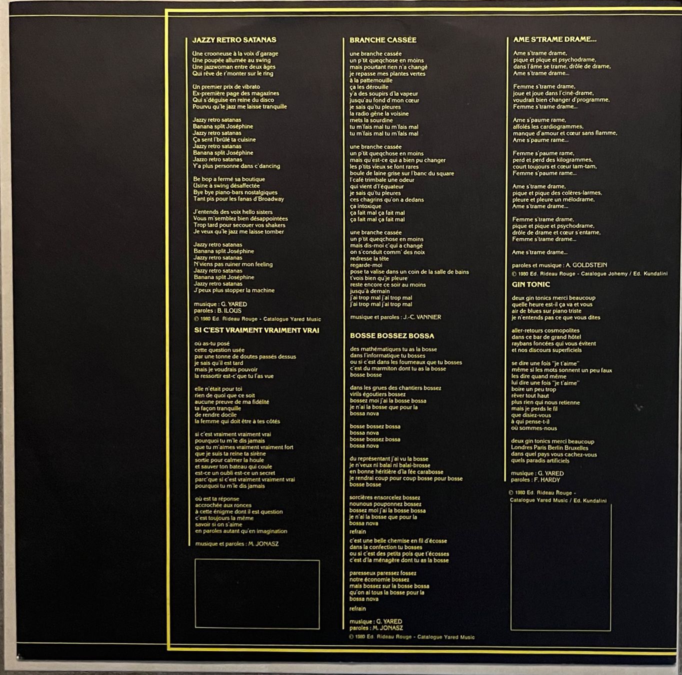 Schallplatten: FRANCOISE HARDY - GIN TONIC - 33 Tours – Gebraucht aus Bussigny von vinyl-pas-cher 4