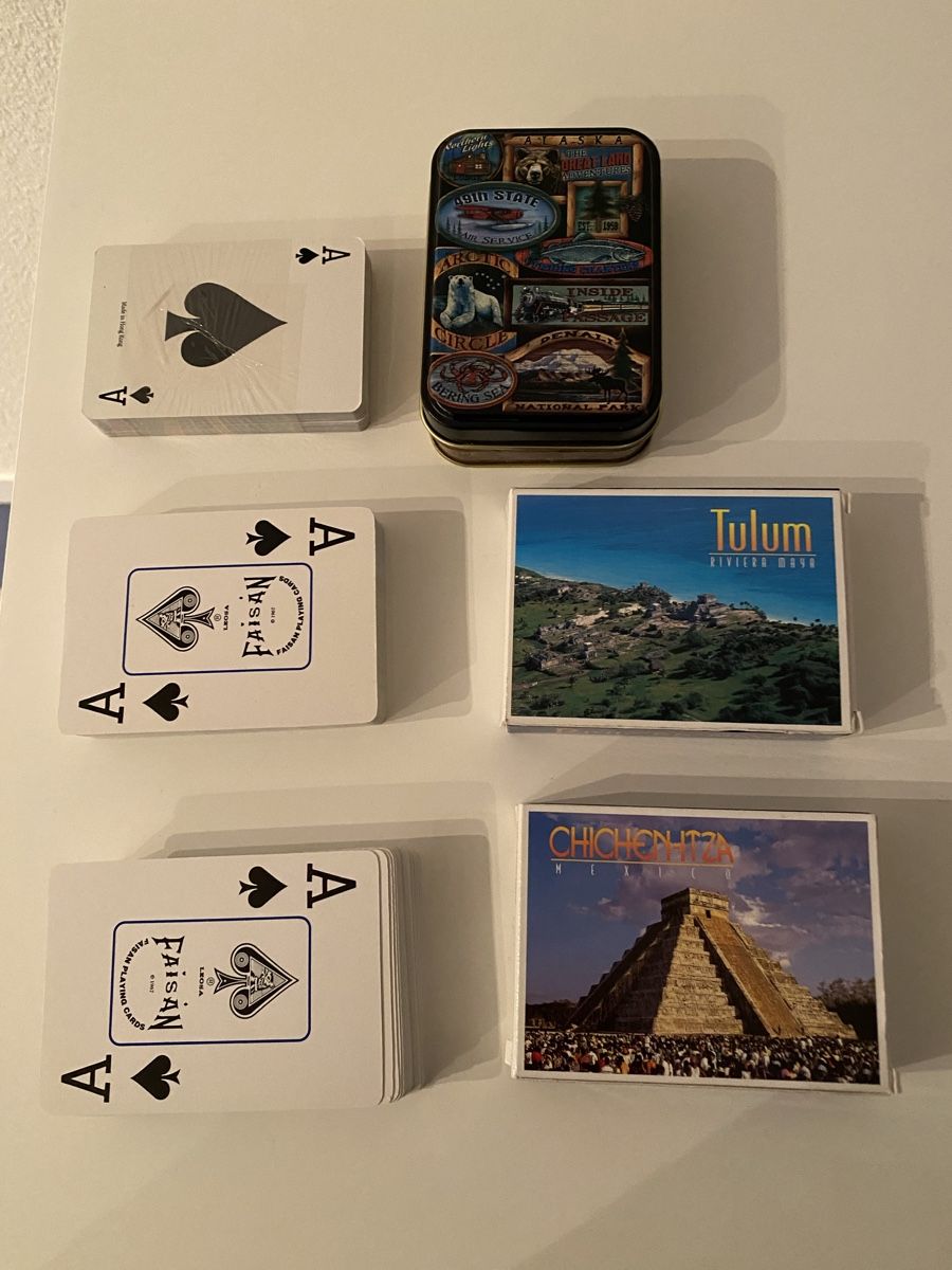 Spiele: 3 Spielkarten Sets NEU in Originalpackung – Neu und originalverpackt aus Zürich von DidierTG