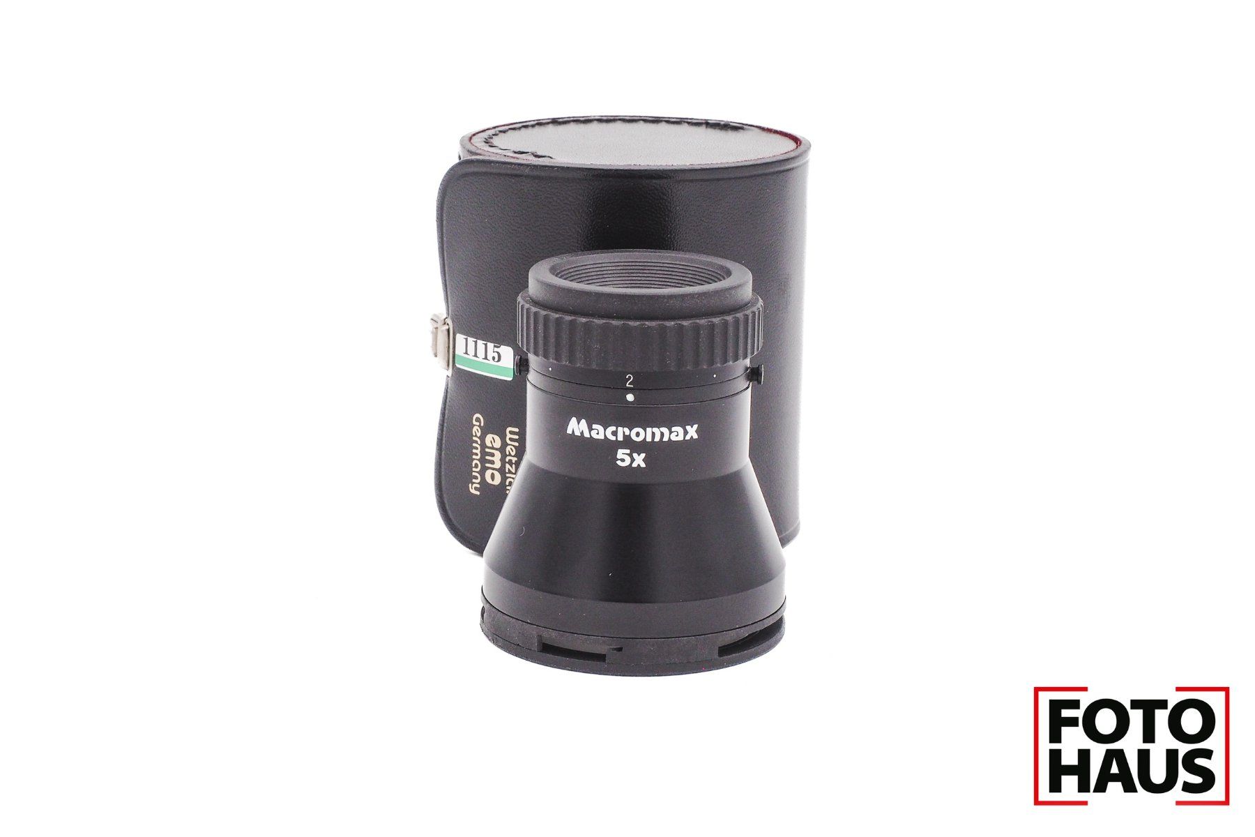 Altro per Ottica: Emo Wetzlar Macromax 5x Lupensucher Dialupe 1115 – Usato da Basel venduto da FotohausBasel