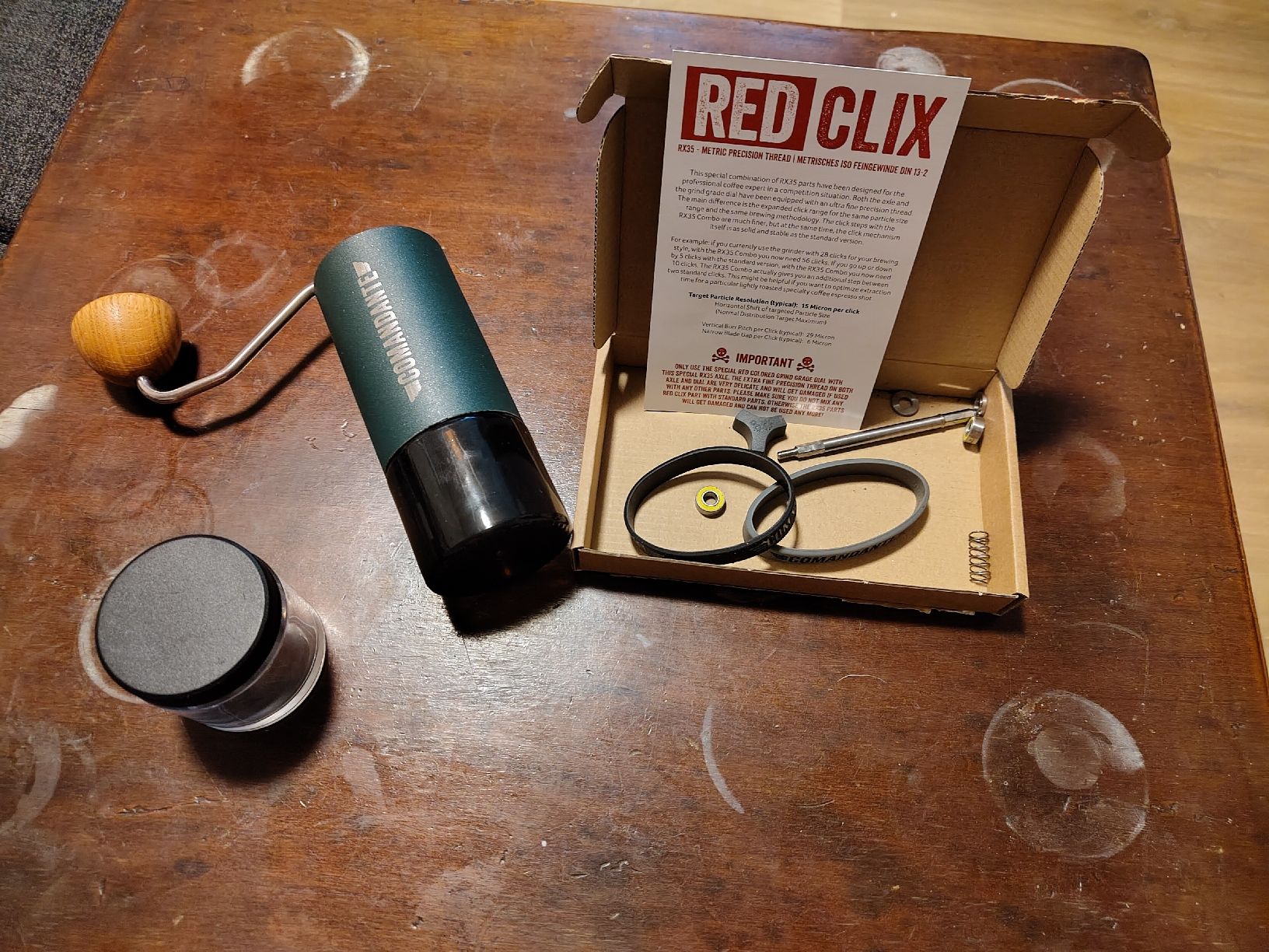 Küchengeräte: Comandante C40 with Red Clix – Gebraucht aus Buchs SG von YJebai