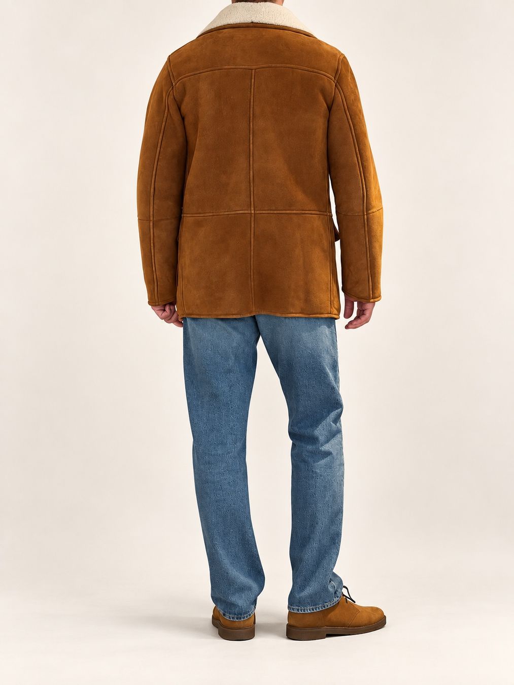 Jacken: Echte Shearling-Jacke in Cognac – Gebraucht aus Chene Bougeries von swiss_beats 1