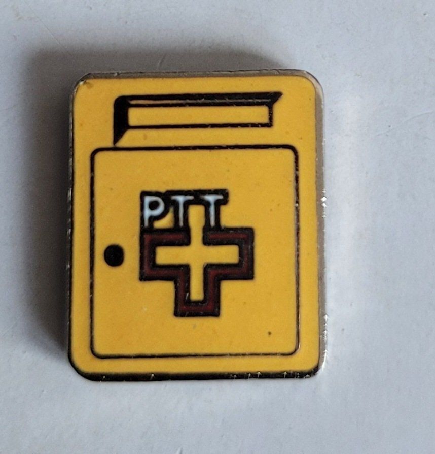Placchette & Badge: Pin PTT Briefkasten – Usato da Rorschach venduto da gloeggli1980