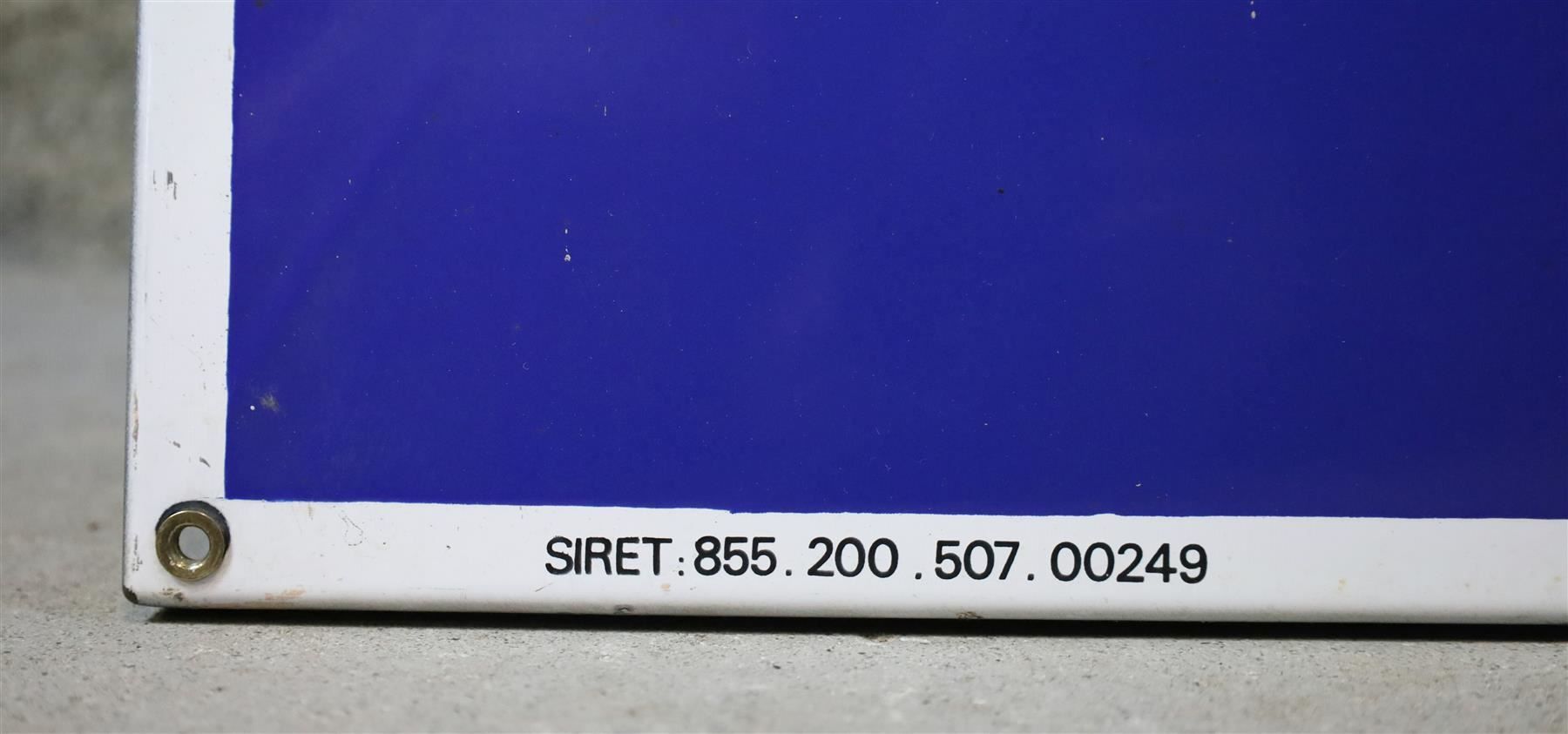 Michelin Insegne: XL Emailschild "Michelin" ca. 95 x 95 cm – Usato da Birrwil venduto da brandschatz_birrwil 3