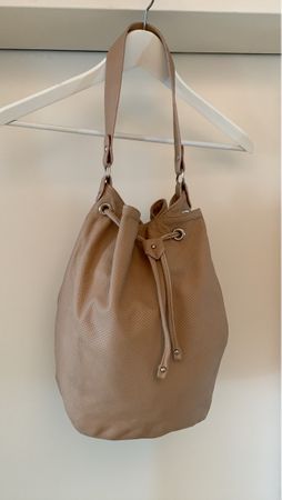 Minelli Beuteltasche feinstes Ziegenleder