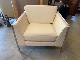 Designer Sessel De Sede creme weiss - seltenes Model - Top