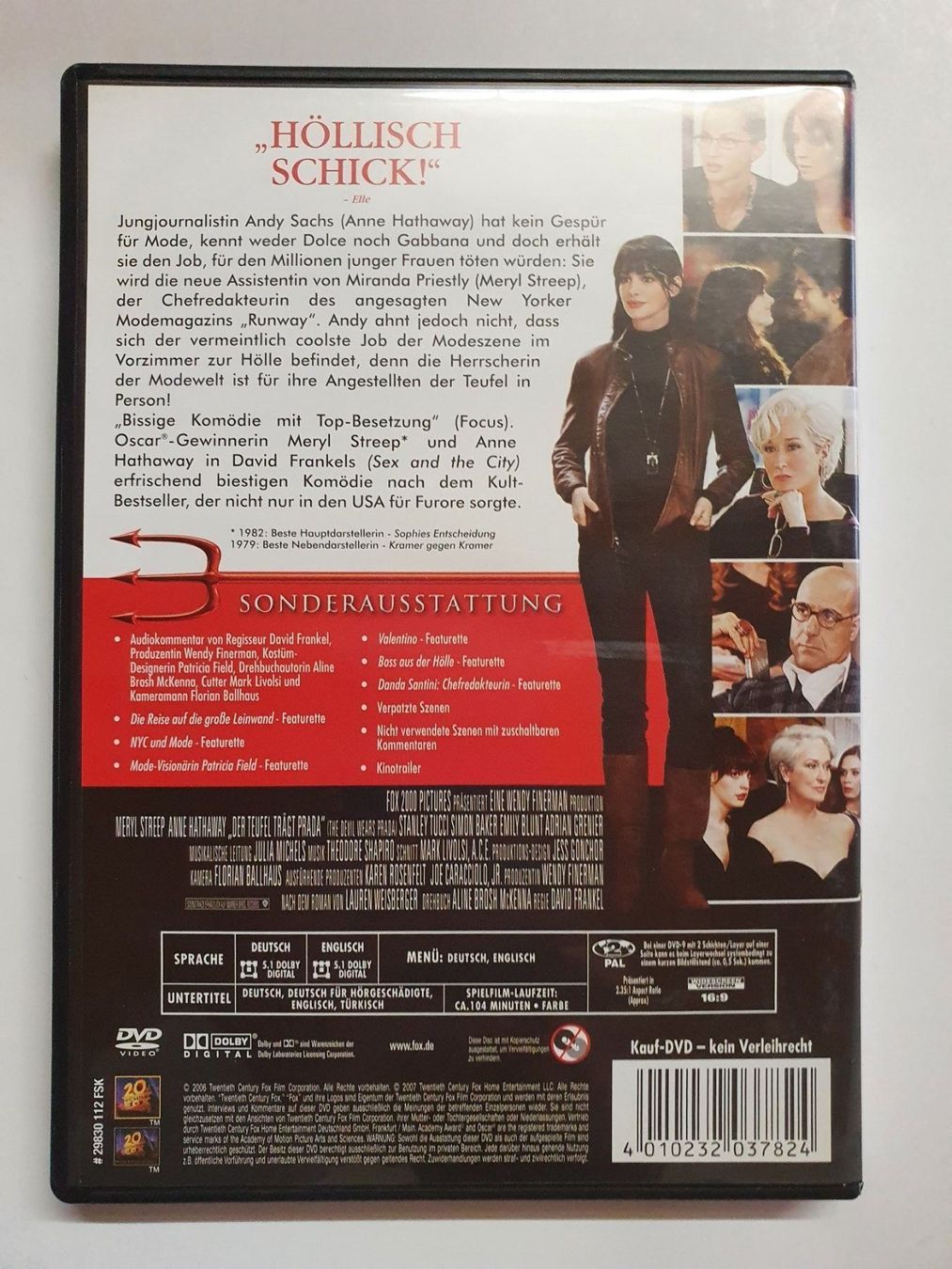 Tutti i DVDs: Der Teufel trägt Prada DVD – Usato da Oberdorf BL venduto da BaldenEagle 1