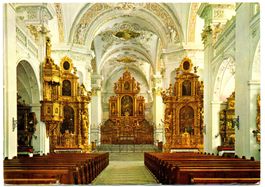 DISENTIS Inneres der Klosterkirche