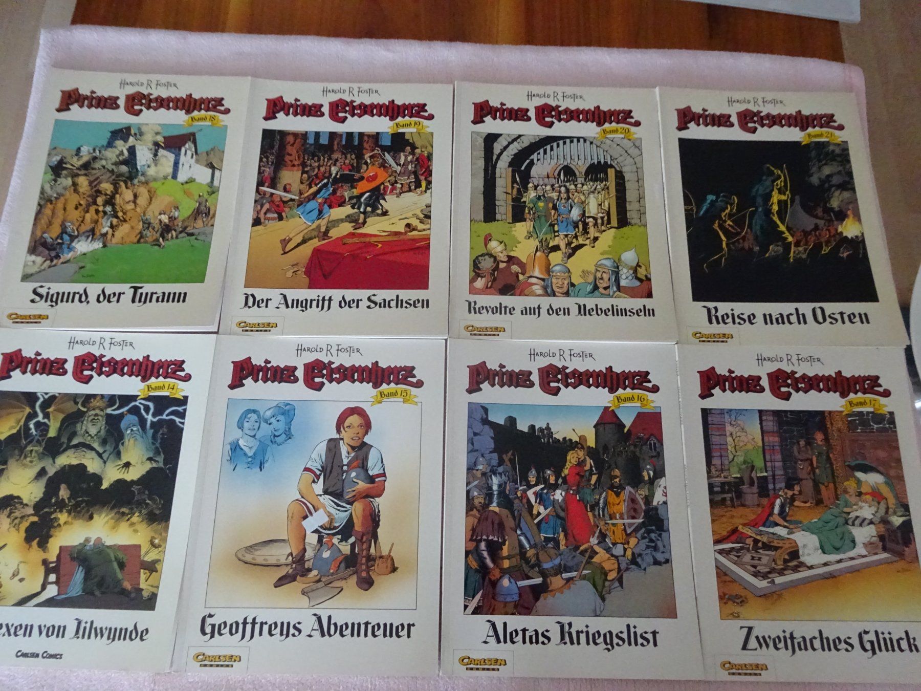 Comics: PRINZ EISENHERZ ** 12 BÄNDE – Gebraucht aus Luzern von xrayspex99