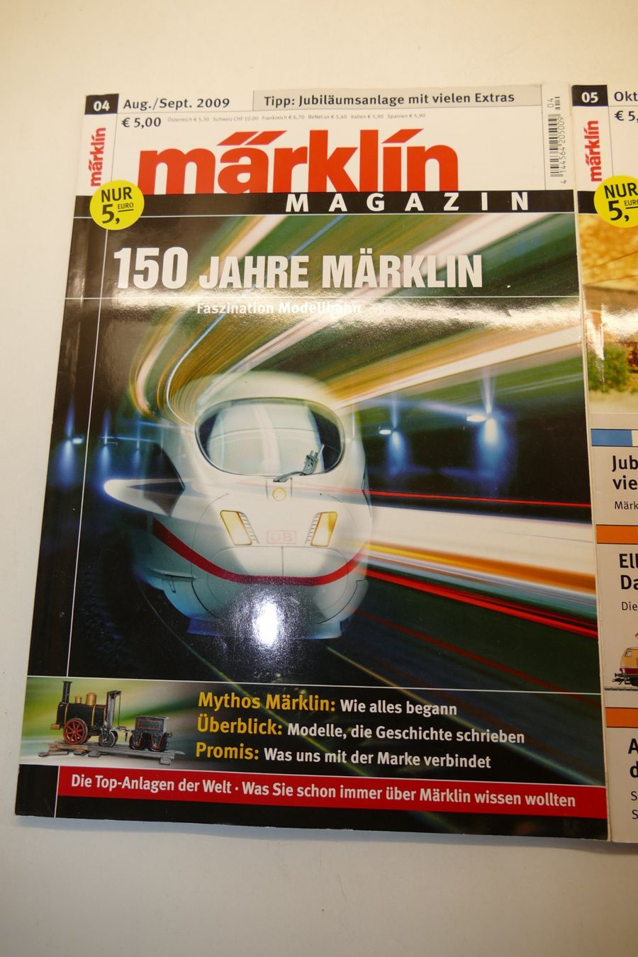 Märklin Modelleisenbahnen: Märklin: 2xMärklin Magazin 2009 – Gebraucht aus Niederhasli von rail-duerst 1