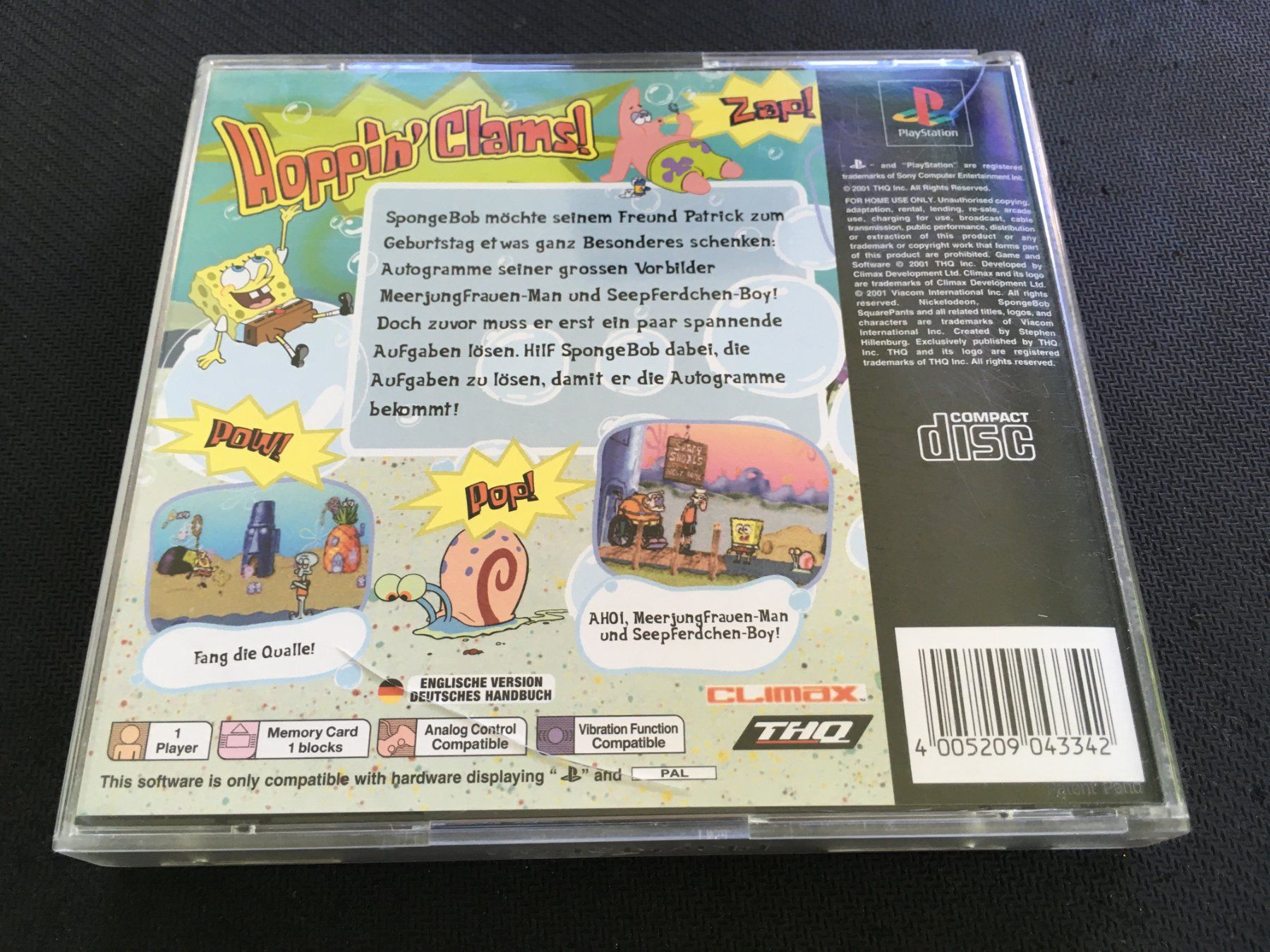 Sony Giochi: Spongebob Supersponge - Playstation 1 / PS1 – Usato da St.Gallen venduto da Punktchen01 2