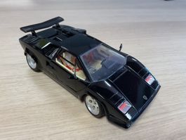 Modellauto 1:18, Lamborghini Countach, schwarz (1988)