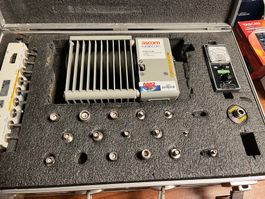 Valise de mesure puissance et taux d'ondes réfléchies HF