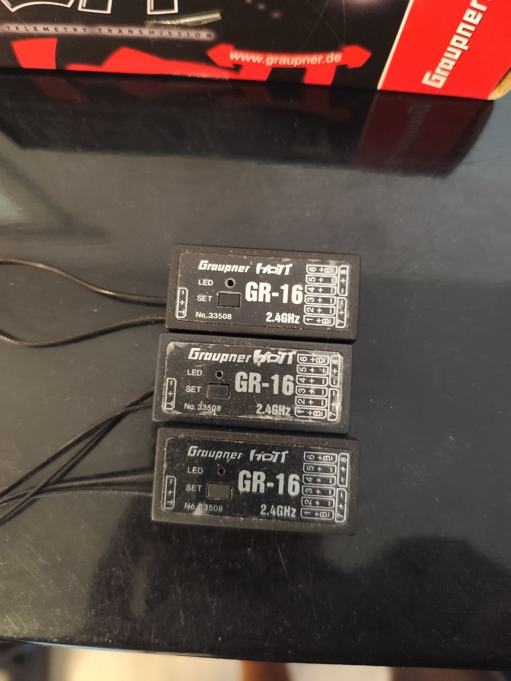 Graupner Receiver: 3 x Graupner Gr16 – Gebraucht aus aarburg von F3ees