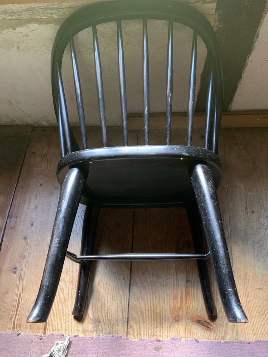 Sedie: Mid-Century-Stuhl mit Armlehnen – Usato da Dussnang venduto da pml253 2