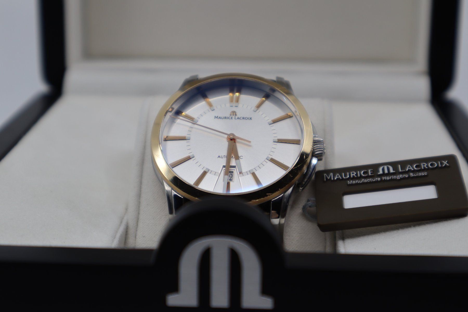 Maurice Lacroix Orologi: Maurice Lacroix Pontos Date 18K – Usato da Rudolfstetten venduto da Samurai152 6