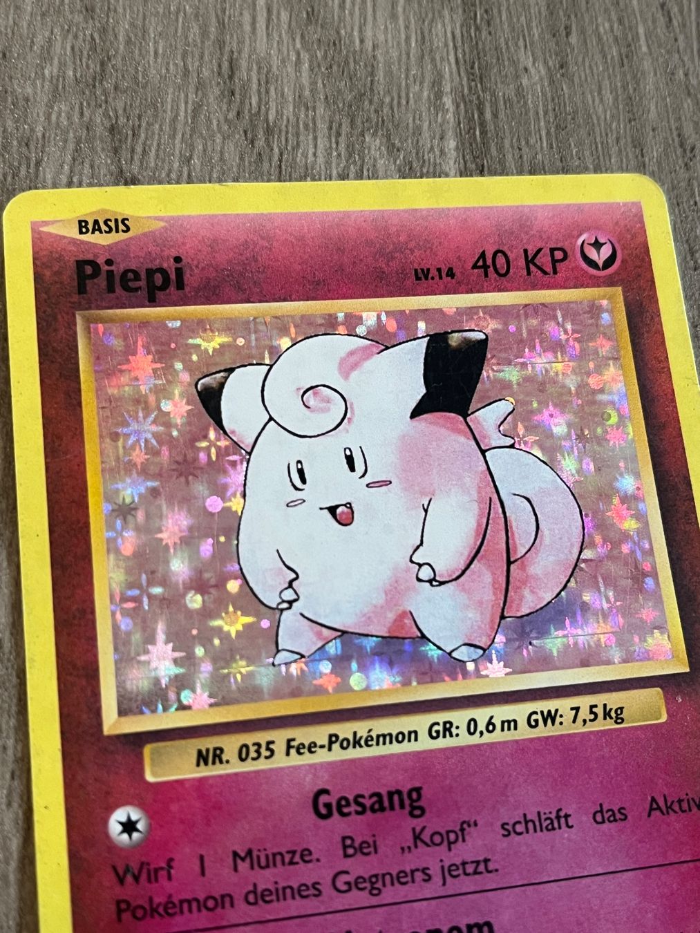 Pokémon Sammelbilder & Trading cards: Pokemon Karte Holo Piepi 63 / Evolution – Gebraucht aus Thalwil von Rome_90 1
