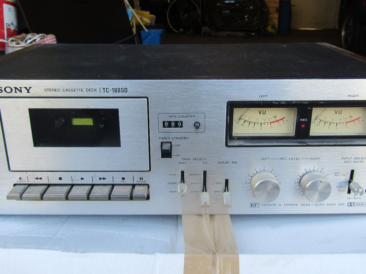 Sony Registratori: Sony Stereo Cassette Deck TC - 188 SD – Usato da Wädenswil venduto da verebe