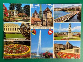 Souvenir de Genève - 8 Ansichten