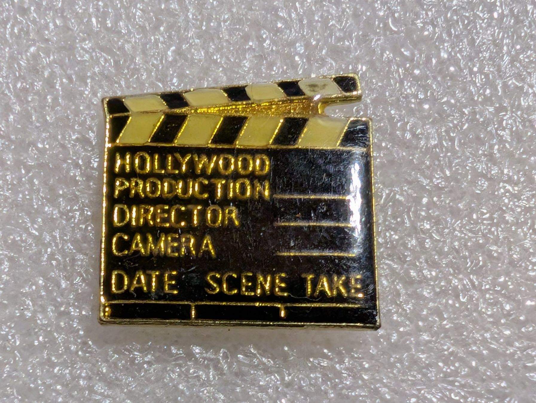 Placchette & Badge: Ansteckpin 275: Hollywood – Usato da Oppligen venduto da Pin-Fall-Shop